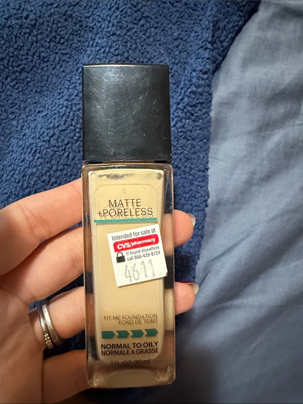 Maybelline Matte + Poreless Fit Me Foundation - Light Beige